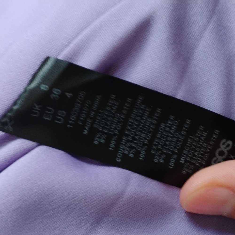 ASOS LUXE 4 SEQUIN TUXEDO MINI DRESS - Picture 8 of 12
